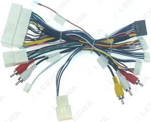 Car Audio Android 16PIN Power Wiring Harness Cable Adapter With Canbus Box For Hyundai Mistra Elantra KIA Sorento K3