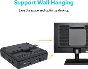 Celeron N3350 Windows 10 Mini PC 6G RAM 64G ROM 2.4G WiFi BT4.0 VGA Office Desktop Computer VS Beelink T4 PRO
