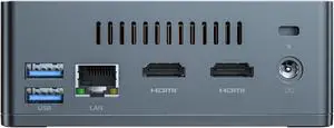 GK35 MINI PC Windows 10 Computer  Celeron N3350 4GB DDR3 64GB Emmc 2.4G 5G WiFi 1000M 4K HTPC
