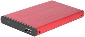 2.0 Hard Drive Case Portable 2.5 inch Aluminum Alloy 10TB SATA HDD SSD External Box for Office Caring Computer Supplies
