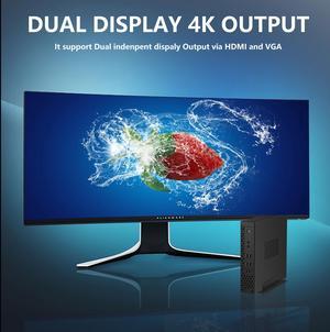 S1 Mini PC Intel core i3  i5 i7 windows 10 pro Gaming PC Desktop Computer Upgradable Mini ITX 4K Output HTPC
