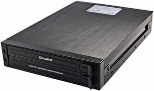 He-2005 Dual 2.5 Inch Sata Hdd Internal Enclosure Hard Drive Case Internal Mobile Rack With Led Indicator