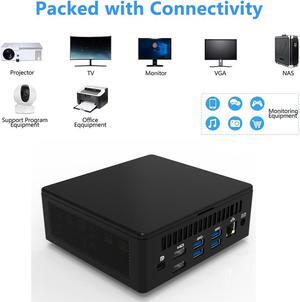 PC  Core i7-1165G7 MAX Ram 64GB DDR4 Max Rom 3TB SSD Windows 11 / 10 Gaming Desktop  Dual WiFi Bluetooth Computer