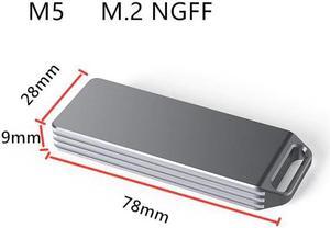 SSD Case HDD 2.5' Aluminum 2242 M.2 Nvme SSD External Storage SSD Enclosure USB 3.0 Dock Station Box Disco laptop