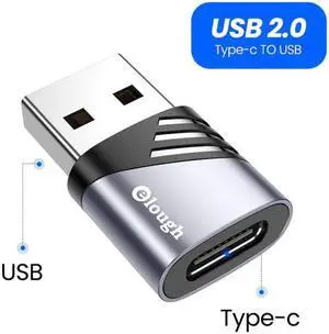 USB To Type C Adapter 3A Charging Micro USBC OTG Adapter Female For Macbook  Poco  OTG Type C To USB Adapter