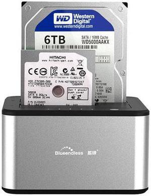 bay hdd docking station clone function sata 2 hd case 3.5 2.5inch usb3.0 5 gbps 4TB hard disk box HDD SSD read data device