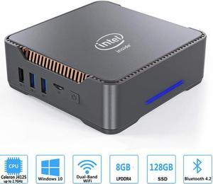 pc GK3V  J4125 Quad Core DDR4 8GB 256GB SSD Windows 10 Dual WIFI  HD Graphics PC stick 12V 2A Pocket PC pc gamer