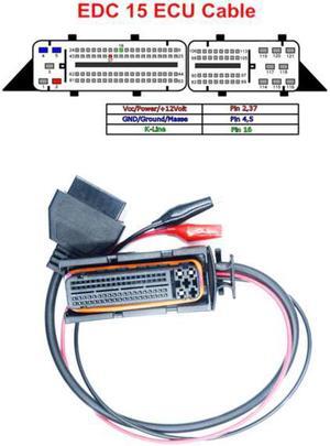 81 Pins OBD Diagnostic Cable OBD2 Adapter F+DC EDC15 EDC15P EDC15P+ EDC15V EDC15VM+ ME7 ECU Cable For VAG Group