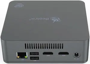 U55 Win10 Mini PC  Broadwell I3 5005U dual screen display  support SSD HDD Gigabit LAN desktop windows10 mini pc