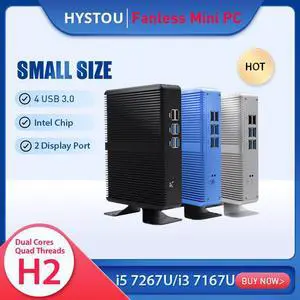 Core i5 7200U 7267U DDR4 i7 4500U Mini PC Windows 10 HDMI VGA dual display port mini HTPC mini computer Linux i3 7167U TV box pc