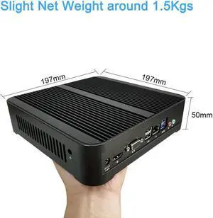 Windows 10 MINI PC  I3-5005U i7-4500U i5-5200U 8GB 128GB SSD 4K VGA Dual WiFi 1000M LAN Mini Computer Gamer VS Beelink U55