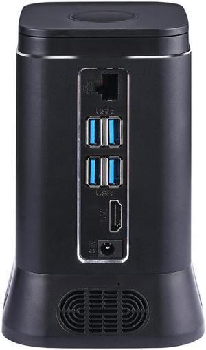 V6B Fanless Windows 10 MINI PC  Gemini Lake Celeron N4100 DDR4 4GB 64GB 4K WIFI LAN BT With Camera Mini Computador Gamer