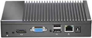 Minipc Factory wholesale Mini PC Fanless  A6 1450 Quad-core Windows Win10 Linux  Computer WIFI HDMI HTPC DDR3L