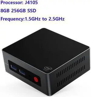 GK Mini Windows 10 MINI PC  Gemini Lake J4105 DDR4 8GB 128GB 256GB 2.4G5.8G WiFi 1000M LAN 4K Mini Computer PK GK3V