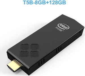 T5B Portable Mini PC  Z8350 Quad Core 8GB 128GB Windows 10 PC Stick with HD output 4K Mini Computer 4GB 64GB