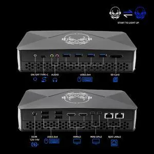 PC  Core i5 8305G i7 8709G 4 Cores 8 Threads DDR4 RAM Dual graphic card HDMI DP  card slot Radeon RX Vega M GL 4G