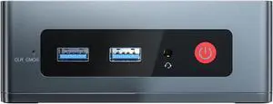 GK35 Mini PC  Celeron J3455/N3350 8GB DDR3 128GB/256GB SSD Windows 10 Dual WIFI, 4K UHD WIN10 Desktop HTPC