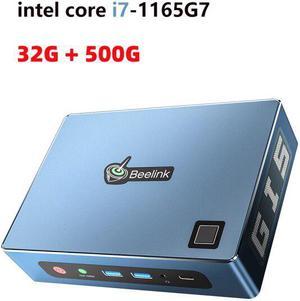 Beelink GTi 11 Windows 11 Mini PC Intel 11th Core i5-1135G7 i7-1165G7 Kingston 16GB DDR4 500GB Office Gaming Computer