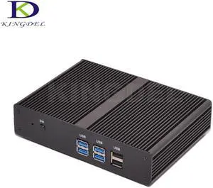 i3 7100U i3 6006U Mini PC Fanless Computer  Celeron 2955U/Pentium 3556U Dual  Nettop Desktop PC USB3.0 HDMI VGA