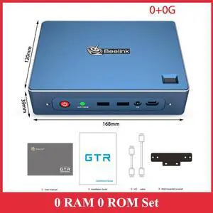 GT-R Mini PC  Ryzen 5 3550H WIFI6 16+512GB SSD Support Windows 10 Voice Interaction Office PC Gaming Computer TV BOX
