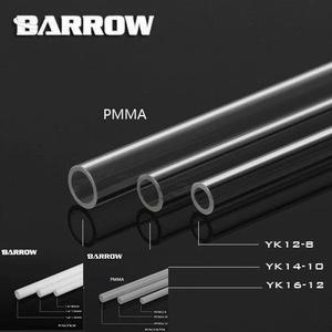YK1208/YK1410/YK1612,  500mm Transparent Acrylic Hard Tubes, High Quality 8*12mm/10*14mm/12*16mm Water Cooling Hard Tubes