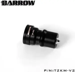 TZKM-V2 black silver water cooling fittings sealing fast coupling plug