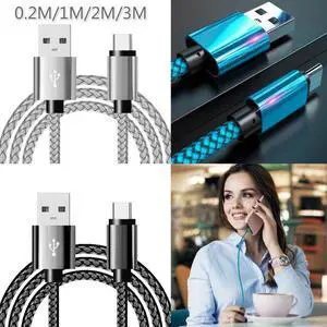 0.2M 1M 2M  USB C Type C Quick Charging Cable  Line For Android Charge Connection For  Accessories For Phone TXT 0.2M 1M 2M  USB C Type C Quick Charging Cable  Line For Android Charge Connection For  Accessories For Phone TXT