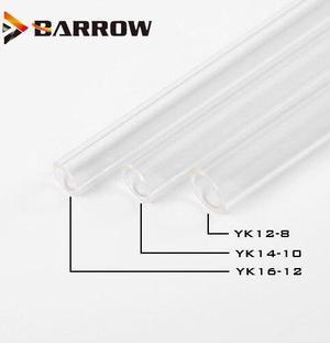 2PCS  PMMA Acrylic 500MM OD 12mm 14mm 16mm Watercooling Hard Tube DIY Computer Water Cooler Build Transparent Pipe