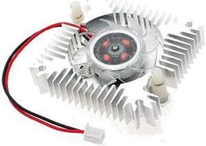 PC VGA Video Card 2 Pin 55mm Cooler Cooling Fan Heatsink 4800 RPM