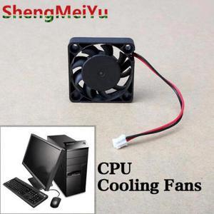 Quality 12V 2 Pin 40mm Computer Cooler Small Cooling Fan PC Black F Heat Sink ABS Material Mini Size Fans