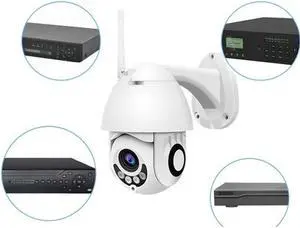 Camera Outdoor PTZ IP Camera H.265X 1080p Speed Dome CCTV Security Cameras IP Camera  Exterior 2MP IR Home Surveilance
