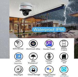 WIFI Dome IP Camera External Video Surveillance Street Outdoor Security Protection Vandalproof t Life B Alexa Google