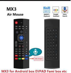 Air Mouse Smart Voice Remote Control Backlit  Pro 2.4G Wireless Keyboard IR Learning For Android 9.0 TV BOX Android evpad