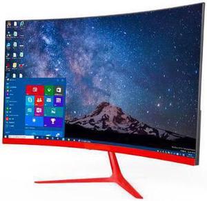 24" 75Hz curved monitor 27 inch Curved 144Hz/165Hz 1920*1080 Monitor SPVA Computer Display Full Hdd input 2ms Respons /VGA