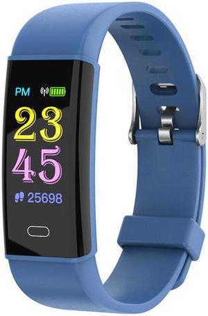 D12 0.96'' TFT Color Screen Waterproof Smart Watch Blood Pressure Fitness Bracelet Mi Band