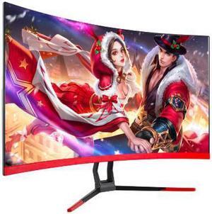 27 inch ultra-wide screen 144Hz curved led monitor 22 inch 24 inch 75Hz Curved game monitor