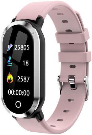 T1 0.96" TFT Color Screen Waterproof Smart Watch Heart Rate Fitness Exercise Bracelet Mi Band