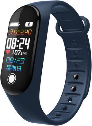 XM3 0.96" Touchscreen Waterproof Smart Bracelet Sleep Monitor Fitness Smart Watch Mi Band