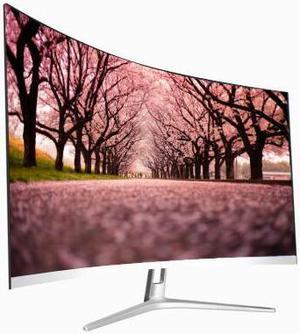 wide curved screen desktop monitor 23.6 23.8 24 inch 75Hz audio dvi hd input screen display for computer