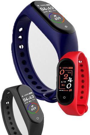 M4S 0.96'' Touch Screen Waterproof Smart Watch Blood Pressure Fitness Bracelet Mi Band