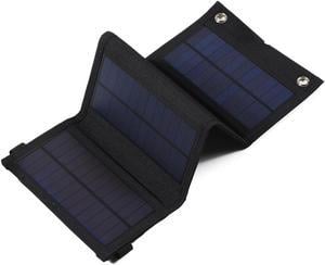 30W 5V Foldable Sunpower Solar Panel Charger Solar Power Bank USB Backpack Camping Hiking