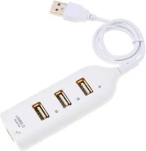 Hub Adapter USB Hub Mini USB 2.0 4-Port Splitter For PC Laptop Notebook Receiver Computer Peripherals Accessories