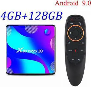 PRO 10 Android 10 Smart TV Box 4GB 128GB RK3318 Quad Core 4K HD 2.4G/5G Dual Wifi Netflix Youtube Media Player Set Top Box PRO 10 Android 10 Smart TV Box 4GB 128GB RK3318 Quad Core 4K HD 2.4G/5G Dual Wifi Netflix Youtube Media Player Set Top Box