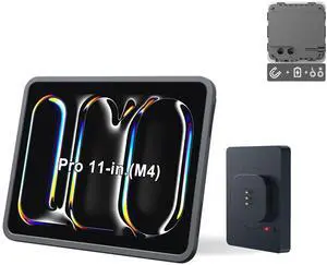 EMONITA 18W Quick Charge Magnetic Wall Mount Charging Case IPadPro 11-Inch (M4) 100-250V AC 360 Rotation Strong PC Stands