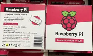 Raspberry Pi 8GB CM3+ Compute Module 3+ Bluetooth Connectivity Ethernet Flash Memory Development Boards Computer Hardware