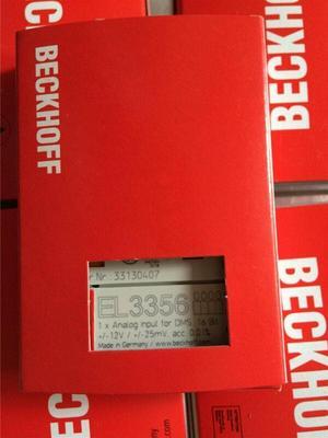 Beckhoff EL3356 PLC Module EL 3356 New In Box FEDEX DHL Expedited Shipping
