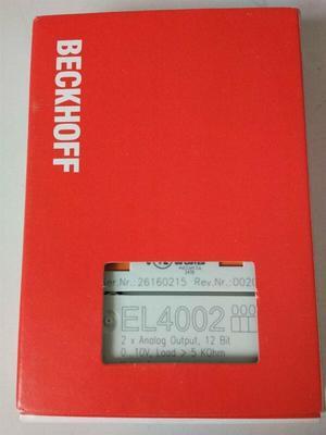 Beckhoff EL4002 PLC Module EL 4002 New In Box FEDEX DHL Expedited Shipping