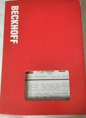Beckhoff EL3068 EL 3068 PLC Moudule New In Box FEDEX DHL Expedited Shipping
