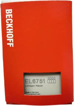 BECKHOFF EL6751 EL 6751 CANopen Master PLC Module NEW FedEx DHL shipping