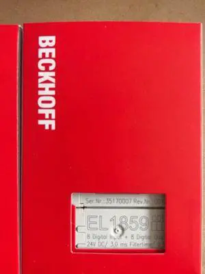New Beckhoff EL1859 PLC Moudule EL 1859 PLC Processors In Box FedEx DHL Shipping